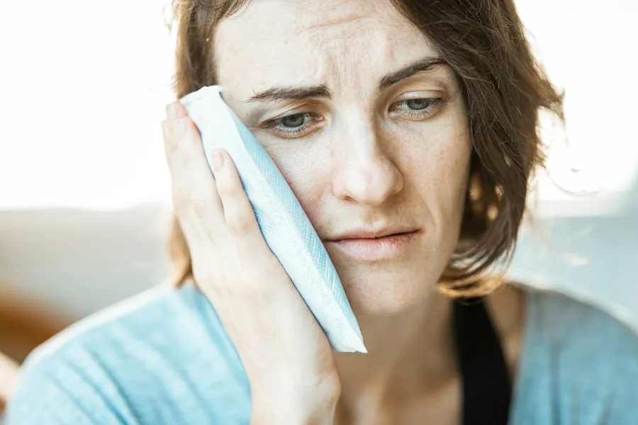 Photo toothache pain relief